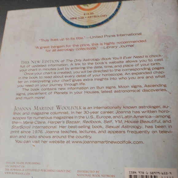 The only astrology book that you ll ever need by Jonna Woolfolk 700,000sold - Picture 4 of 4
